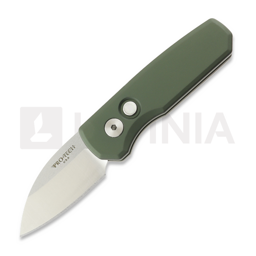 Pro-Tech Auto Runt 5 Smooth Green foldekniv 5300-LTDGREEN