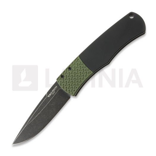 Pro-Tech BR-1 Magic 접이식 나이프, green bolster, DLC 154CM BR-17LTD-GREENDLCW
