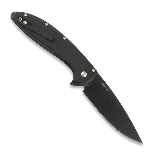 Coltello pieghevole Pro-Tech Cambria Flipper DLC, TechnoCarbon Blue Inlay CF2103-LTDTCBLUE
