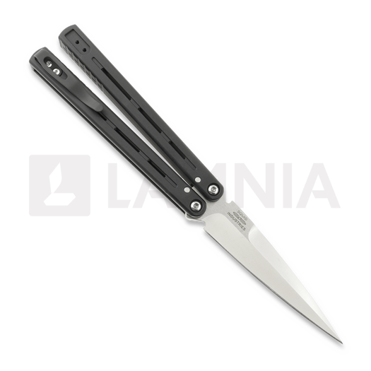 Pro-Tech FlyFather 2 Satin balisong, 黑色 FF2101
