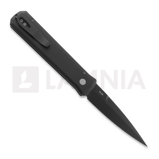 Pro-Tech Godfather sulankstomas peilis, black 921