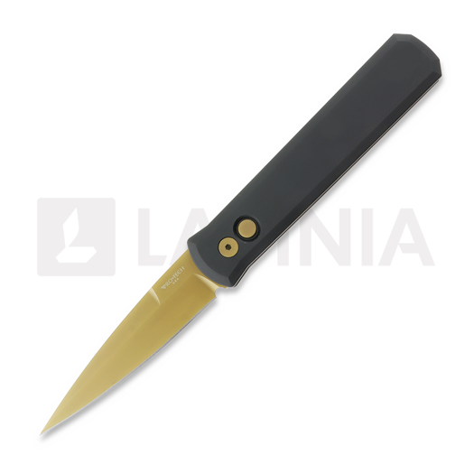 Navaja Pro-Tech Godfather Tan PDV, negro 921-TAN