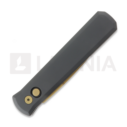 Navaja Pro-Tech Godfather Tan PDV, negro 921-TAN