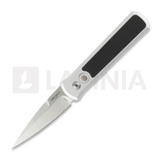 Pro-Tech Godson Crosscut Carbon Fiber foldekniv 7210-SILVERCROSSCUT20CV