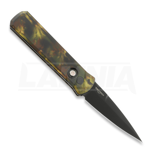 Pro-Tech Godson DLC Woodland fällkniv, left handed 721-LHWOODLAND