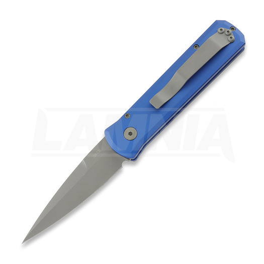 Pro-Tech Godson Left Handed sulankstomas peilis, mėlyna 720-BLUELH