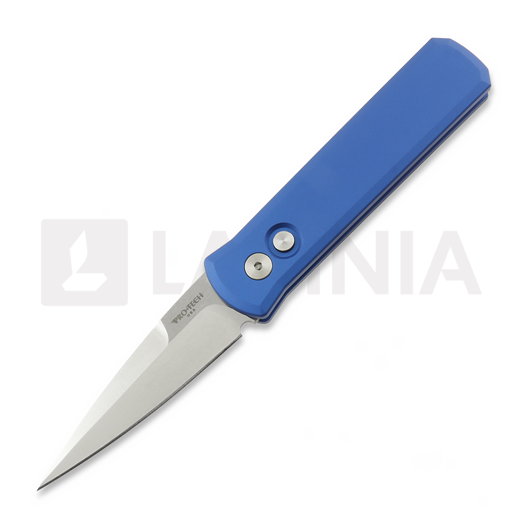Nóż składany Pro-Tech Godson Satin, Dark Blue Aluminum 721-SATINBLUE