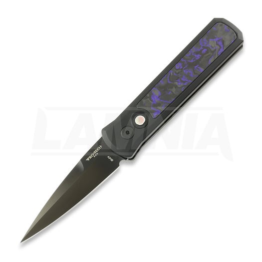 Pro-Tech Godson Violet CF Inlay DLC 20CV sklopivi nož 7214-VIOLETCF20CV