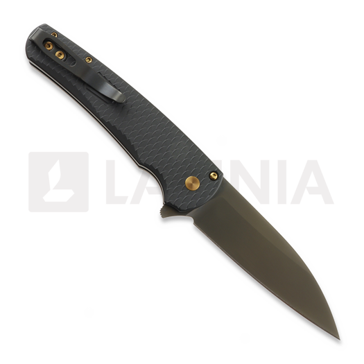 Pro-Tech Malibu Flipper Black Dragon Scale sulankstomas peilis, Smoky Grey 5336-LTDSGRGH