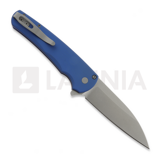 Couteau pliant Pro-Tech Malibu Flipper Blue, Stonewash 5301-BLUE