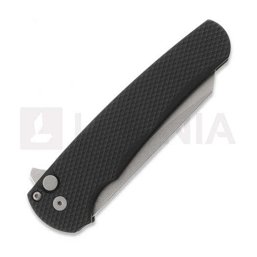 Couteau pliant Pro-Tech Malibu Flipper Textured Black, Stonewash 5405