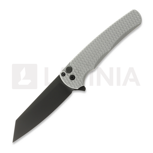 Pro-Tech Malibu sulankstomas peilis, Grey Battleworn Dragon Scale Aluminum, DLC 5436-BWGREY