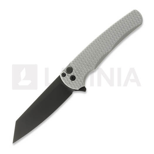 Nóż składany Pro-Tech Malibu, Grey Battleworn Dragon Scale Aluminum, DLC 5436-BWGREY