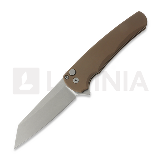 Pro-Tech Malibu Stonewashed vouwmes, FDE Aluminum 5401-FDE