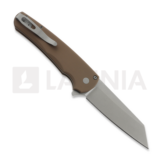 Pro-Tech Malibu Stonewashed vouwmes, FDE Aluminum 5401-FDE