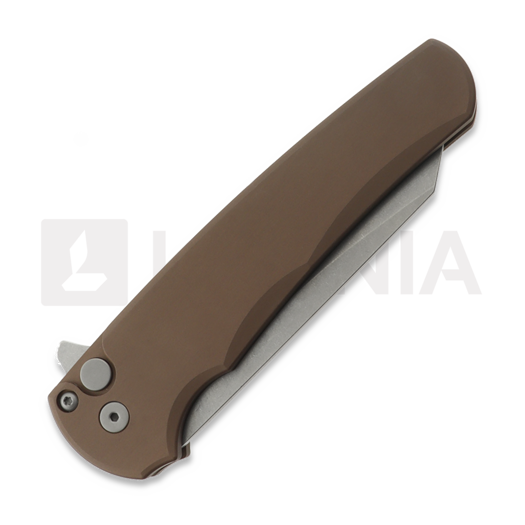 Pro-Tech Malibu Stonewashed vouwmes, FDE Aluminum 5401-FDE