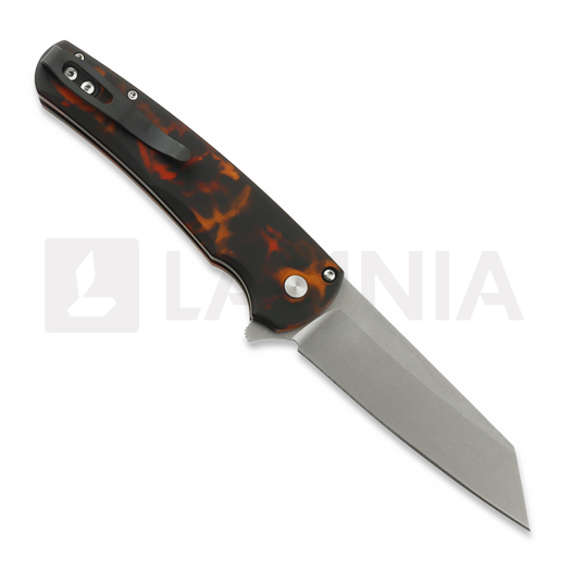 Briceag Pro-Tech Malibu Stonewashed Reverse Tanto Del Fuego 5401-DF