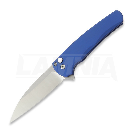 Pro-Tech Malibu Wharncliffe Magnacut foldekniv, blå 5300-LTDBLUE