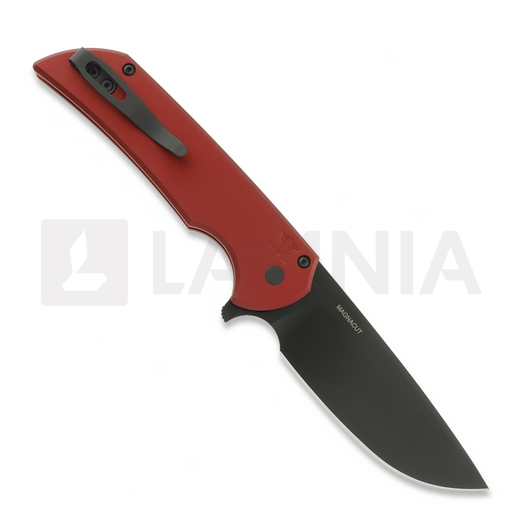 Pro-Tech Mordax DLC Magnacut sulankstomas peilis, Red MX103-LTDRED