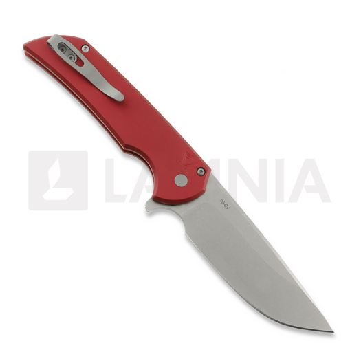 Сгъваем нож Pro-Tech Mordax Stonewashed 20CV Red MX101-RED20CV