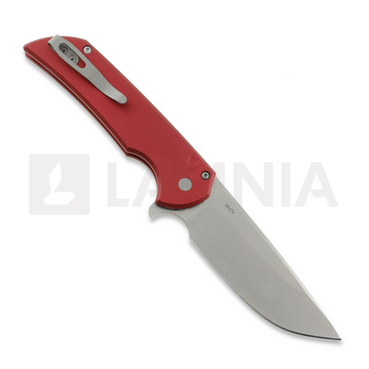 Складной нож Pro-Tech Mordax Stonewashed 20CV Red MX101-RED20CV