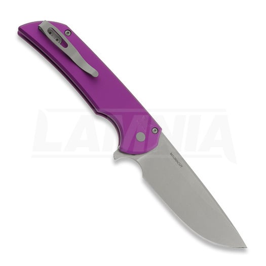 Pro-Tech Mordax Stonewashed Magnacut Purple összecsukható kés MX101-PURPLE
