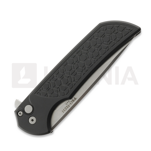Pro-Tech Mordax Stonewashed Magnacut Textured Black sulankstomas peilis MX105-GRIDLOCK