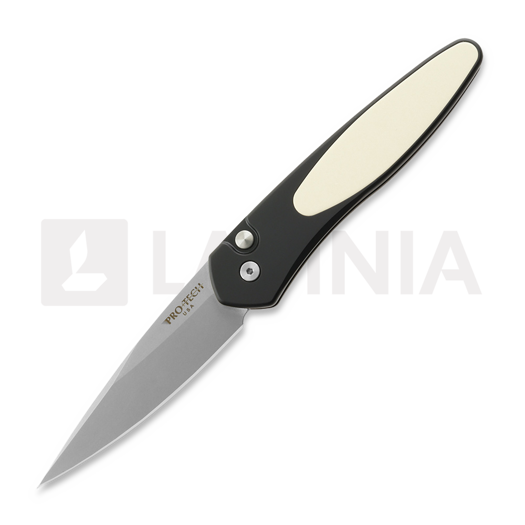 Zavírací nůž Pro-Tech Newport Tuxedo, Black/Ivory, Stonewash 3451
