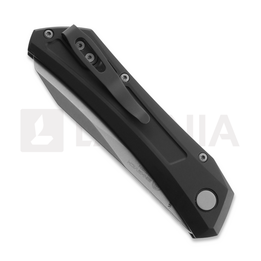Сгъваем нож Pro-Tech Oligarch, Black Aluminum, Stonewash DS101