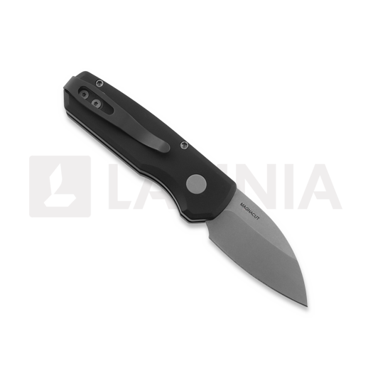 Pro-Tech Runt 5 sulankstomas peilis, Black Aluminum, Stonewash R5301