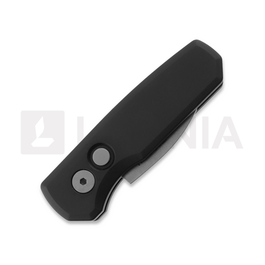 Coltello pieghevole Pro-Tech Runt 5, Black Aluminum, Stonewash R5301