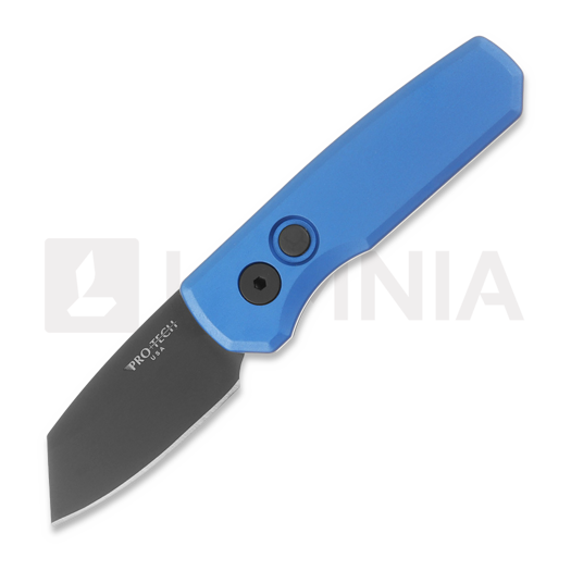 Couteau pliant Pro-Tech Runt 5 DLC Reversed Tanto, bleu R5203-BLUE