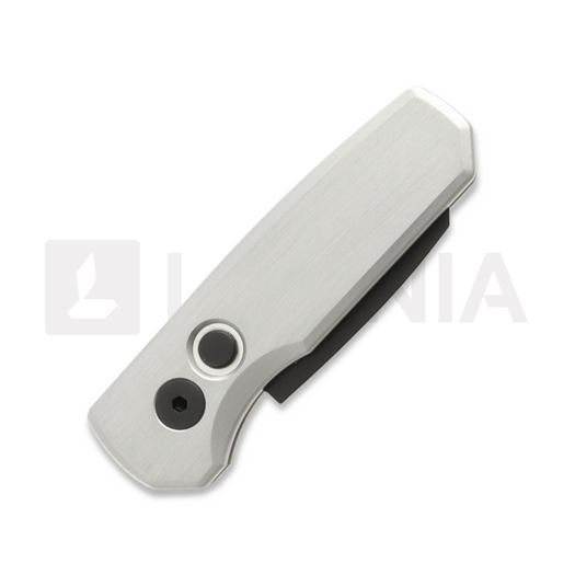 Coltello pieghevole Pro-Tech Runt 5 DLC Reversed Tanto, silver R5203-SILVER
