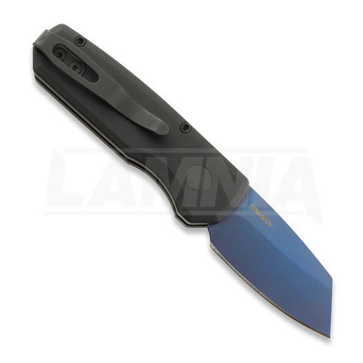Coltello pieghevole Pro-Tech Runt 5 Sapphire Blue PVD R5203SB