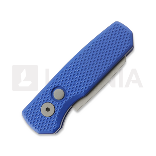 Coltello pieghevole Pro-Tech Runt 5 Stonewashed Reverse Tanto, Textured, blu R5205-BLUE