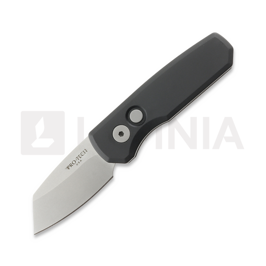 Skladací nôž Pro-Tech Runt 5 Stonewashed Reversed Tanto, čierna R5201