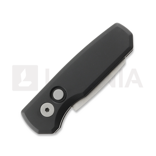 Pro-Tech Runt 5 Stonewashed Reversed Tanto sulankstomas peilis, juoda R5201
