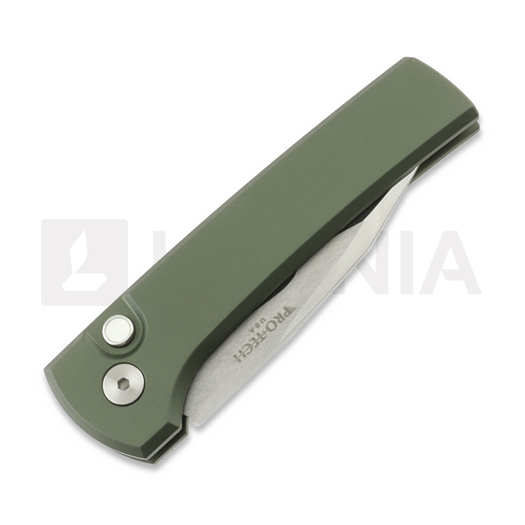 Pro-Tech Scapegoat Compact 2026 Custom folding knife, Green 2026SCCS003