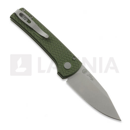 Coltello pieghevole Pro-Tech Scapegoat Compact Green Aluminum RCS1105-GREEN