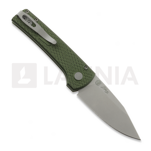 Coltello pieghevole Pro-Tech Scapegoat Compact Green Aluminum RCS1105-GREEN