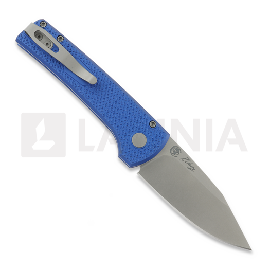 Pro-Tech Scapegoat Compact foldekniv, Textured Blue RCS1105-BLUE