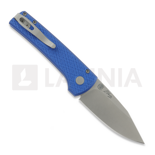 Nóż składany Pro-Tech Scapegoat Compact, Textured Blue RCS1105-BLUE