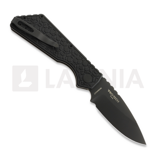Pro-Tech Strider PT+ Auto sulankstomas peilis, Black Gridlock, DLC PT207-GRIDLOCK