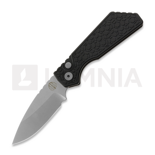 Skladací nôž Pro-Tech Strider PT+ Auto, Black Gridlock, Stonewash PT205-GRIDLOCK