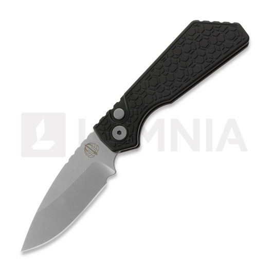 Nóż składany Pro-Tech Strider PT+ Auto, Black Gridlock, Stonewash PT205-GRIDLOCK