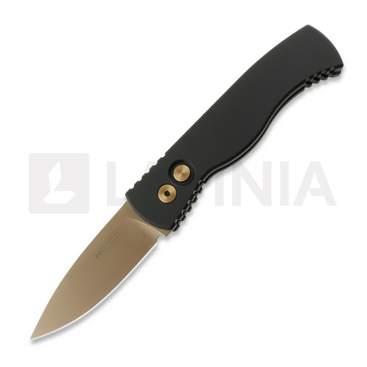 Pro-Tech Tactical Response 2 접이식 나이프, Black Aluminum, Rose Gold T203-RG