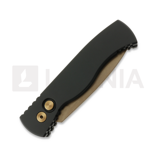 Pro-Tech Tactical Response 2 sulankstomas peilis, Black Aluminum, Rose Gold T203-RG