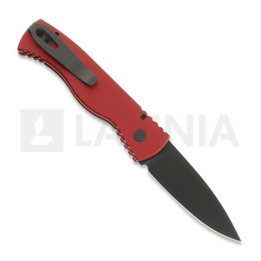 Pro-Tech Tactical Response 2 összecsukható kés, Red Aluminum, black DLC T203-RED