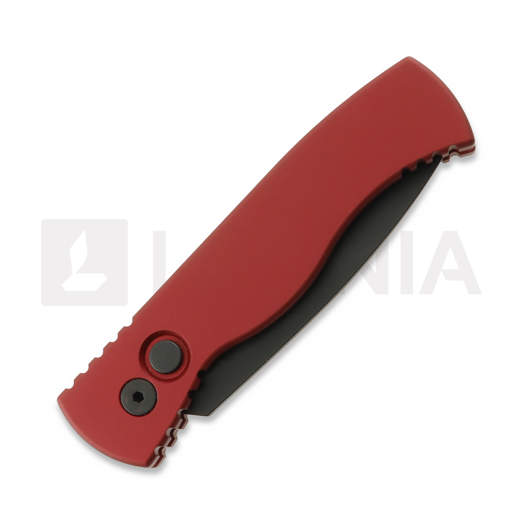 Pro-Tech Tactical Response 2 összecsukható kés, Red Aluminum, black DLC T203-RED