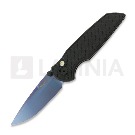 Pro-Tech TR-3 Integrity összecsukható kés, Black Relic Textured Aluminum, PVD INT106-SB